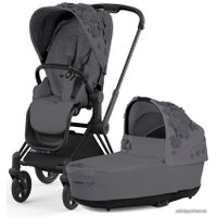 Универсальная коляска Cybex Priam IV (2 в 1, Simply Flowers Dream Grey)
