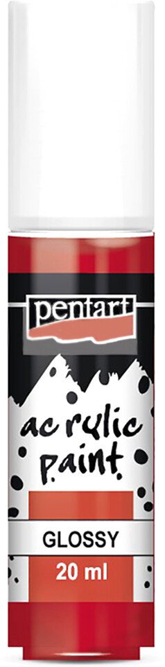 

Акриловая краска Pentart 20 мл (красная помада)