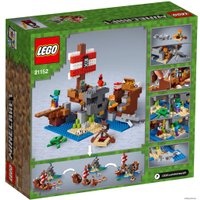 Конструктор LEGO Minecraft 21152 Приключения на пиратском корабле