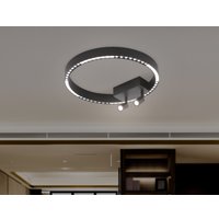 Припотолочная люстра Ambrella light Comfort FL5806/1+2 BK (черный)