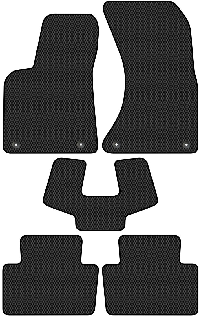 

Комплект ковриков для авто Alicosta Porsche Macan (suv / 95B) 2013 - Н.В. (черный, ромб)