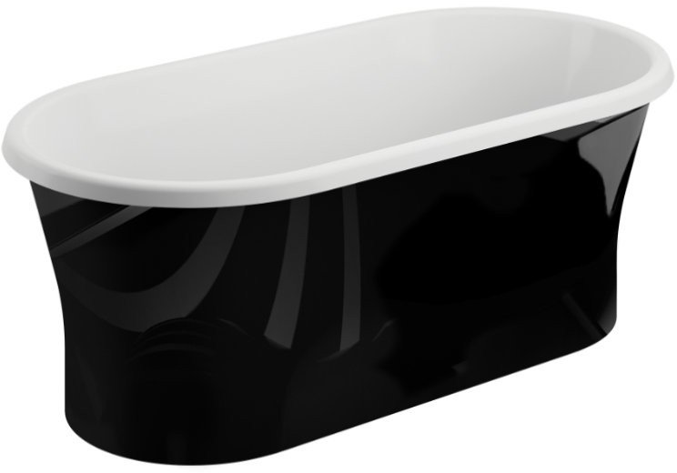 

Ванна Polimat Amona 150x75 00058 (черный глянец)