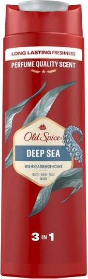 

Old Spice Гель для душа + шампунь 3 в 1 Deep Sea 400 мл