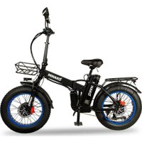 Электровелосипед Minako F10 Dual (синий)