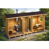 Русская баня Woods Мини 5.5 метров в Бресте
