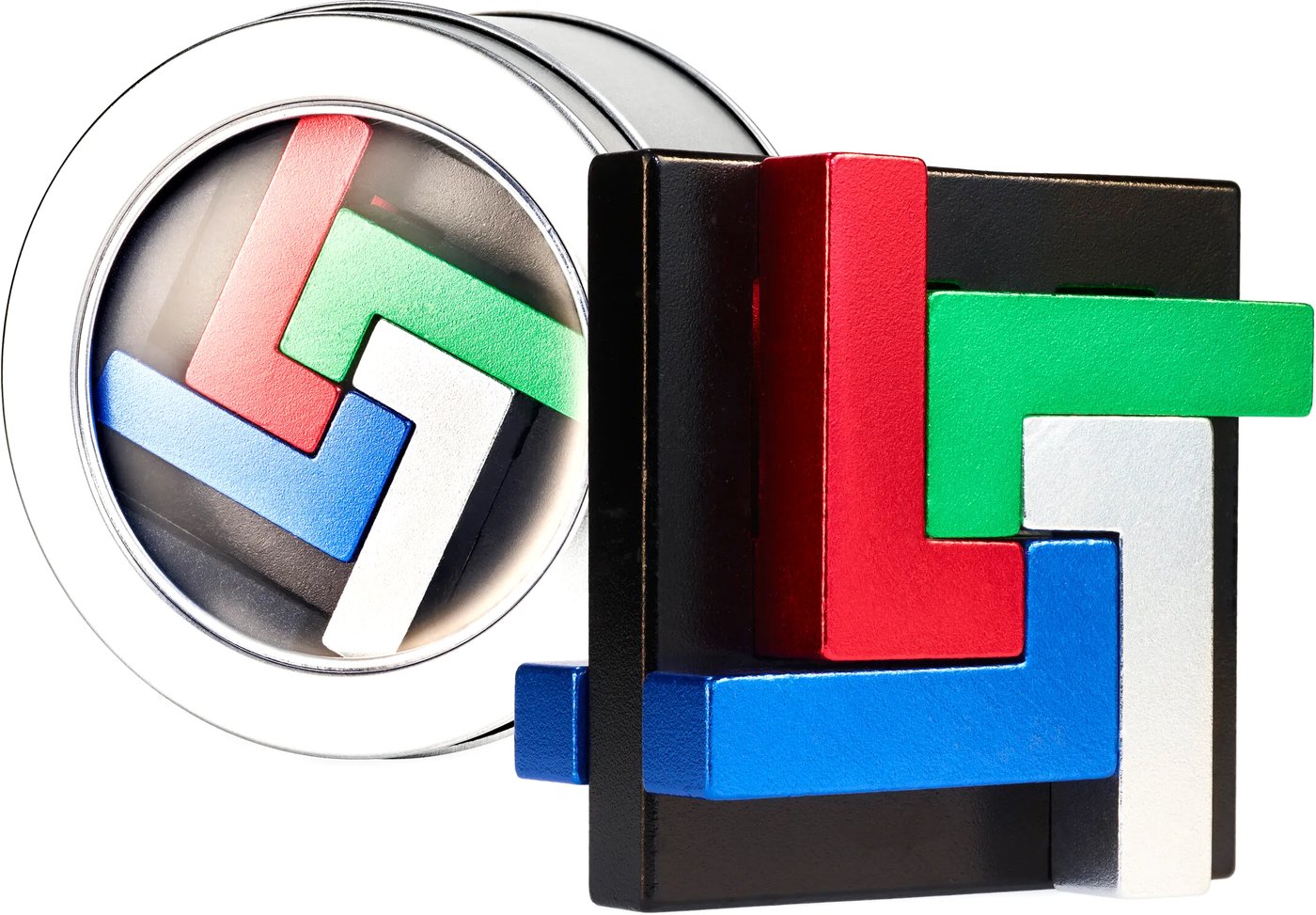 

Головоломка Eureka Quad L Metal Puzzle in a Can 473443