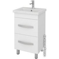  Какса-А Тумба Квадро 50 под умывальник Como 50 (белый)