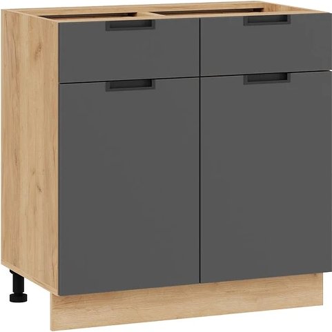 

Шкаф напольный Трия Гренада 1Н8Я1 (дуб крафт золотой/холст вулкан)