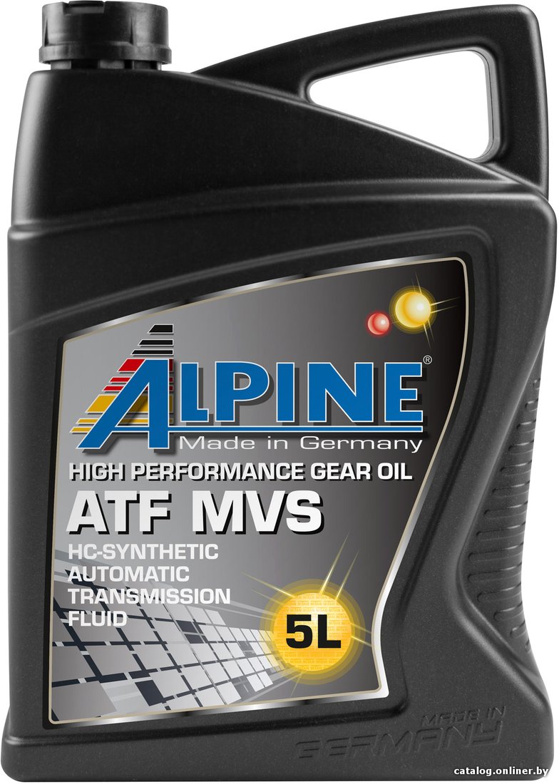 Трансмиссионное масло Alpine ATF MVS 5л