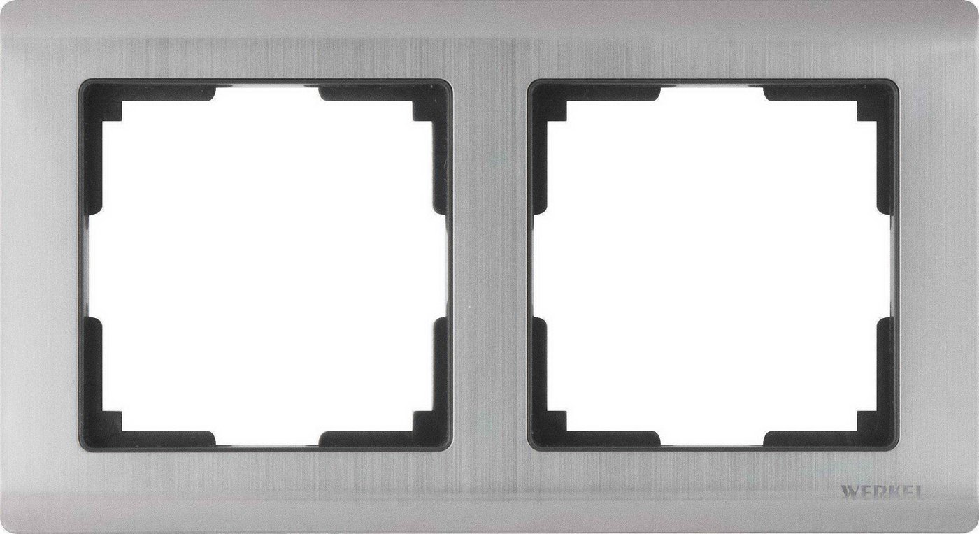 

Рамка Werkel Metallic WL02-Frame-02 (глянцевый никель)