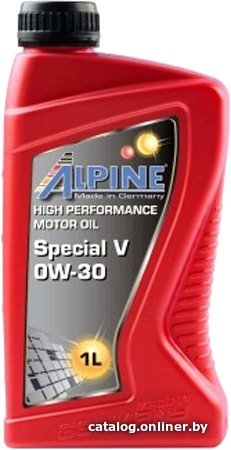 Моторное масло Alpine Special V 0W-30 1л
