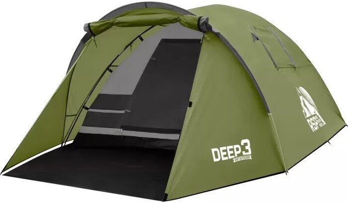 Треккинговая палатка RSP Outdoors Deep 3 (оливково-зелёный)