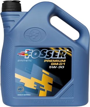 

Моторное масло Fosser Premium GM-D1 5W-30 5л