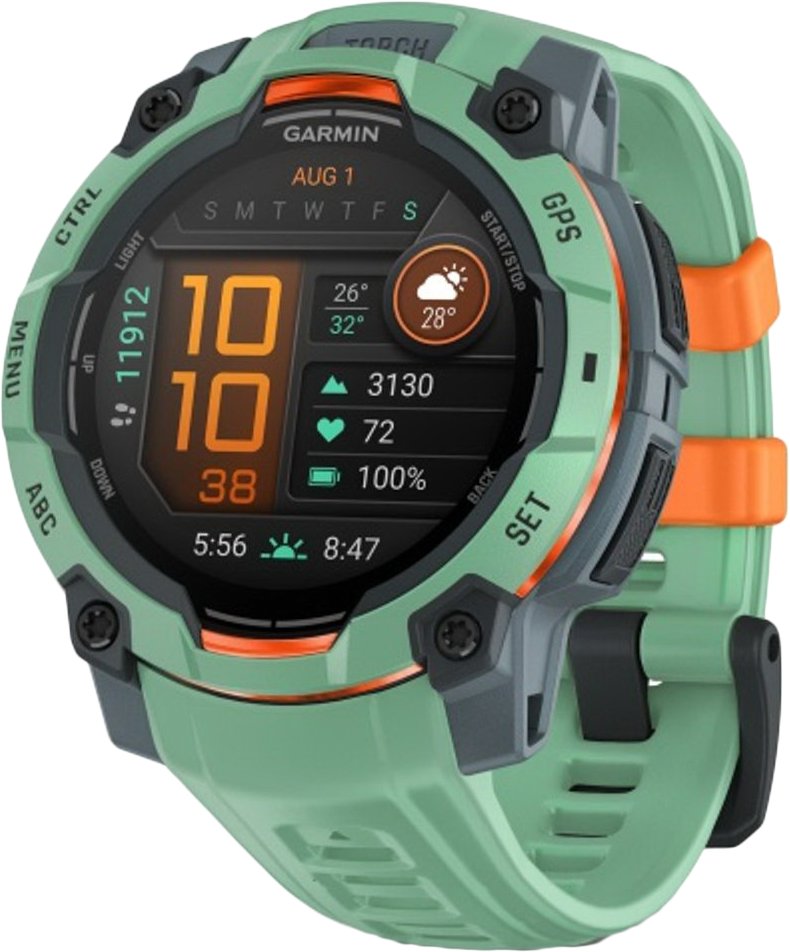 

Умные часы Garmin Instinct 3 45 мм (зеленый)