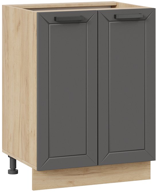 

Шкаф напольный Трия Лорас 1Н6 (дуб крафт золотой/холст вулкан)