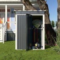  Спстрим с односкатной крышей 1850*1500*900 мм (серый)