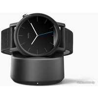 Умные часы Motorola Moto 360 2nd Gen. Mens 42mm Black with Black Leather Band
