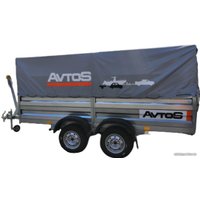 Двухосный прицеп AvtoS A30P2B тент 1200