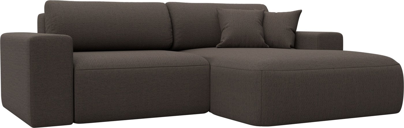 

Угловой диван Лига диванов Лига-036 НПБ Классик правый 124682 (рогожка амур коричневый)