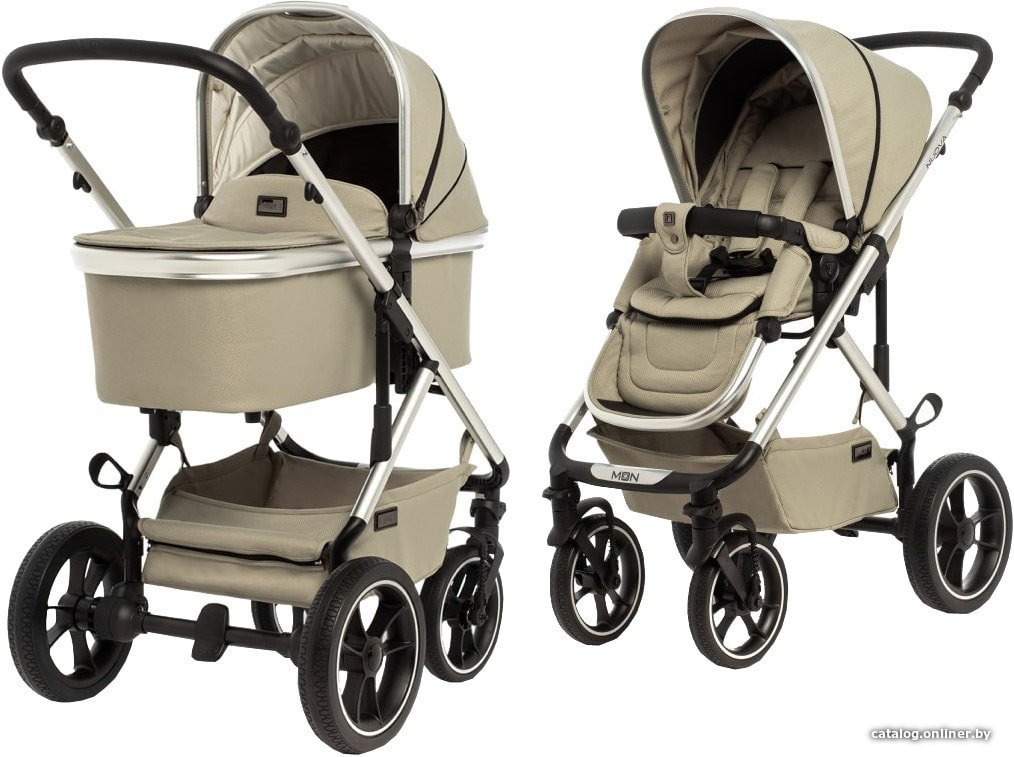 Универсальная коляска Moon Nuova 2020 (2 в 1, moss grey)
