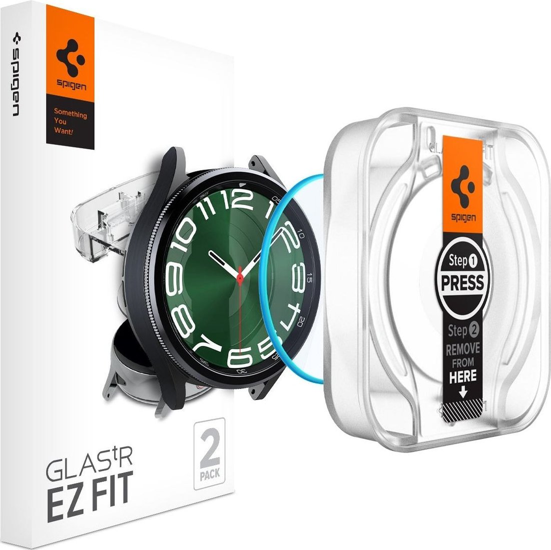 

Защитное стекло Spigen EZ FIT Glas.TR для Galaxy Watch 6 Classic (47mm) AGL07066