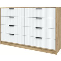 Комод Интерлиния Концепт Лайн КТ-К157 (дуб золотой/белый)
