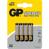 Батарейка GP Supercell AAA 4 шт.