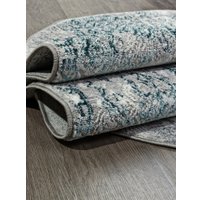 Ковер для жилой комнаты Merinos Palermo F281-OVAL-GRAY (1.6х2.3) в Пинске