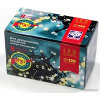 Светодиодная гирлянда SHLights Кристалл DC-ILD120-CGL (12 м)