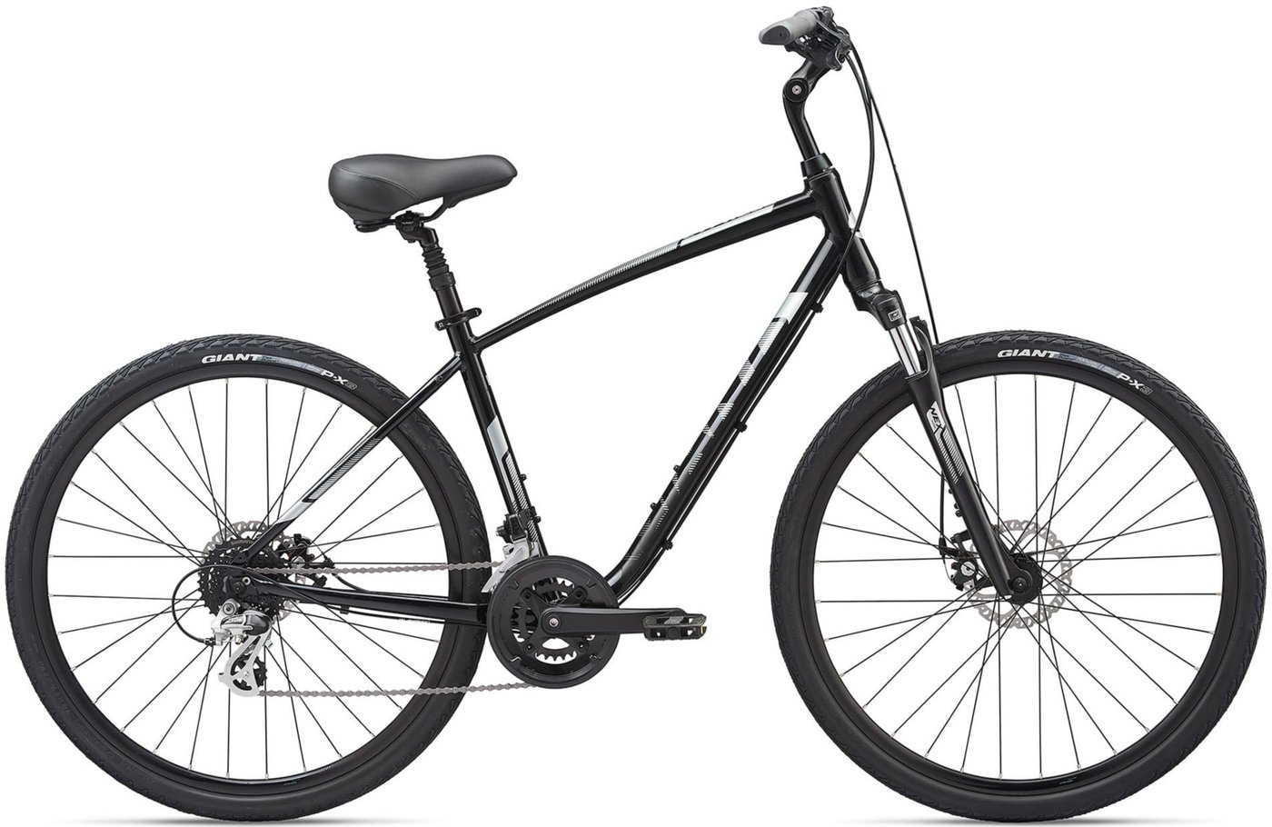 

Велосипед Giant Cypress DX S 2021 (металлик черный)
