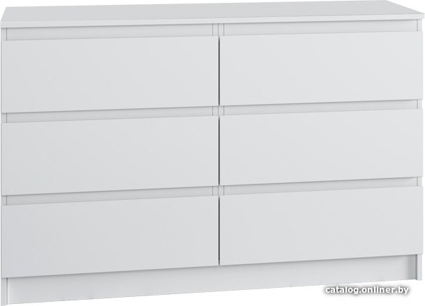 Комод ДСВ Мори МК 1200.6 (белый)