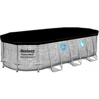Каркасный бассейн Bestway Power Steel Камень 56716 (549x274x122)