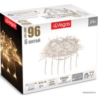 Световой дождь Vegas 55023 96 LED/18 flash (теплый белый)