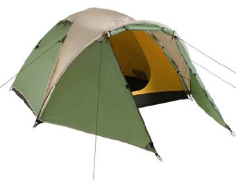 Кемпинговая палатка BTrace Canio 4 (зеленый/бежевый)