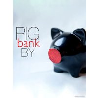 Копилка для денег PIG BANK свинка-копилка M (белый)