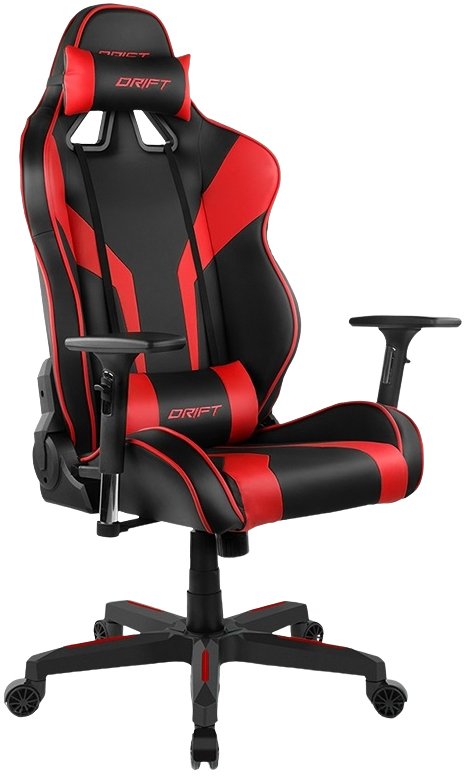 

Игровое (геймерское) кресло Drift DR111 (черный/красный)