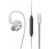 Наушники FiiO JD10 (USB Type-C, прозрачный)