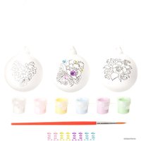 Набор для создания поделок/игрушек Bondibon Елочные украшения со стразами ВВ1702