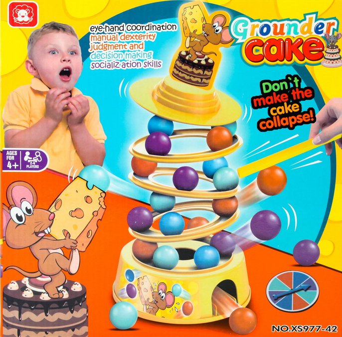 

Детская настольная игра Darvish Grounder cake DV-T-2795