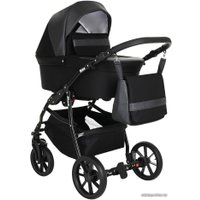 Универсальная коляска Pituso Nino (2 в 1, 3010 black)