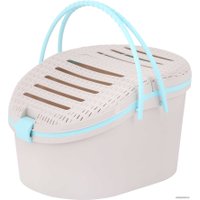 Сумка-переноска Альтернатива Мур-мяу М7846 (cветло-серый)