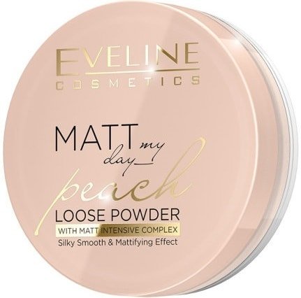 

Компактная пудра Eveline Cosmetics Matt My Day Loose Powder Peach