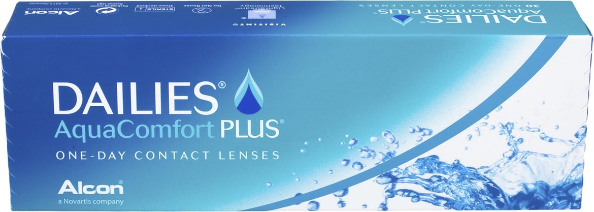 

Контактные линзы Alcon Dailies AquaComfort Plus -1.75 дптр 8.7 мм