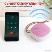Беспроводная колонка Yoobao M1 (розовый)