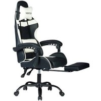 Игровое (геймерское) кресло King Style Vortek PU (черный/белый)