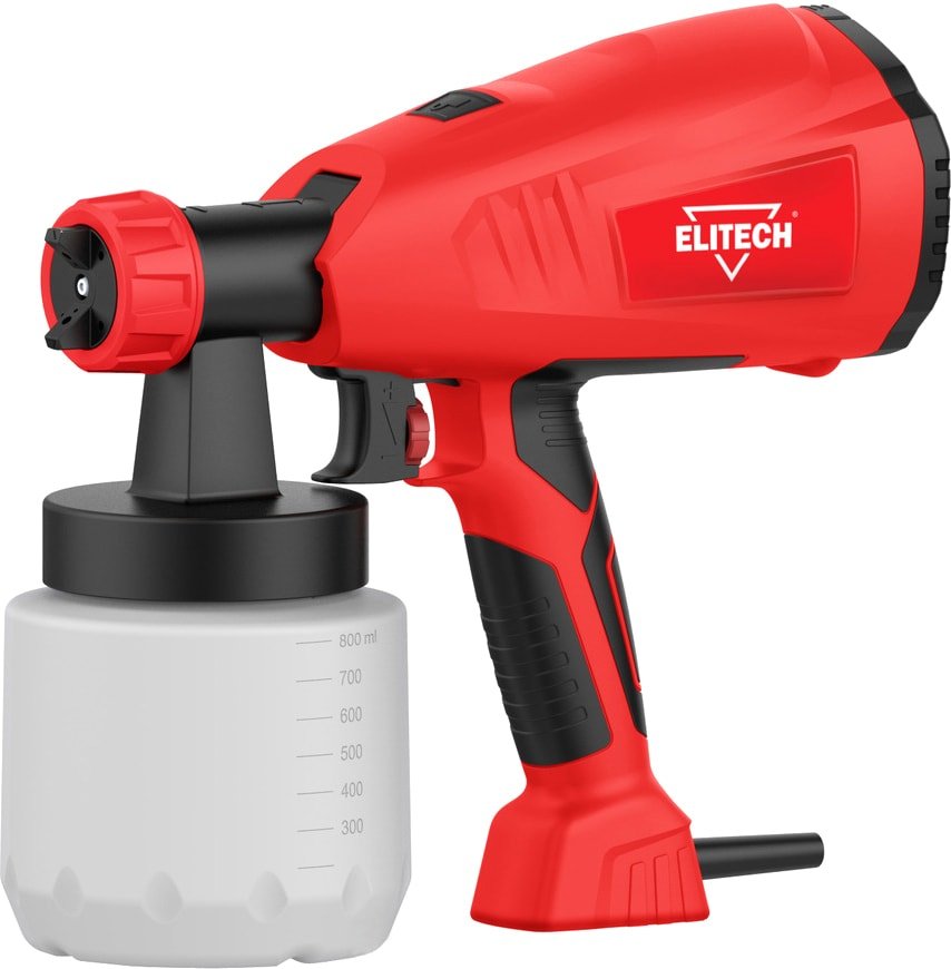

Краскораспылитель ELITECH КЭ 400П