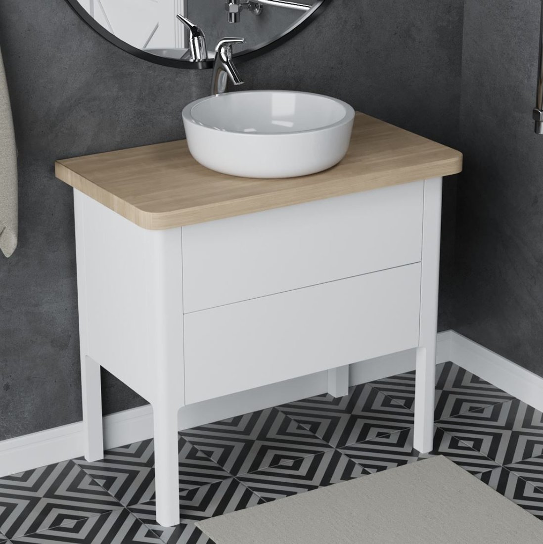 

Vela Тумба под умывальник Vela Грация 90Н под столешницу TU29366