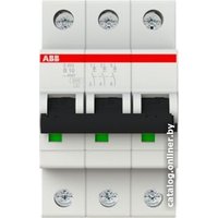 Выключатель автоматический ABB S203-B10 3P B 10A 6kA 3M 2CDS253001R0105