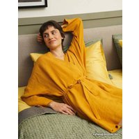 1.5-спальный комплект постельного белья GoodNight Сатин Делюкс 1.5 377150 (горчица)