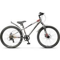 Велосипед Stels Turbo 400 MD Z010 р.12 2026 (серый/красный, разобранный)